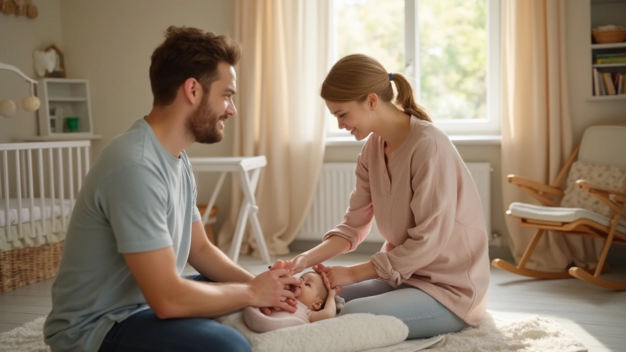 Jak masáže kojenců a batolat zmírňují dětský stres