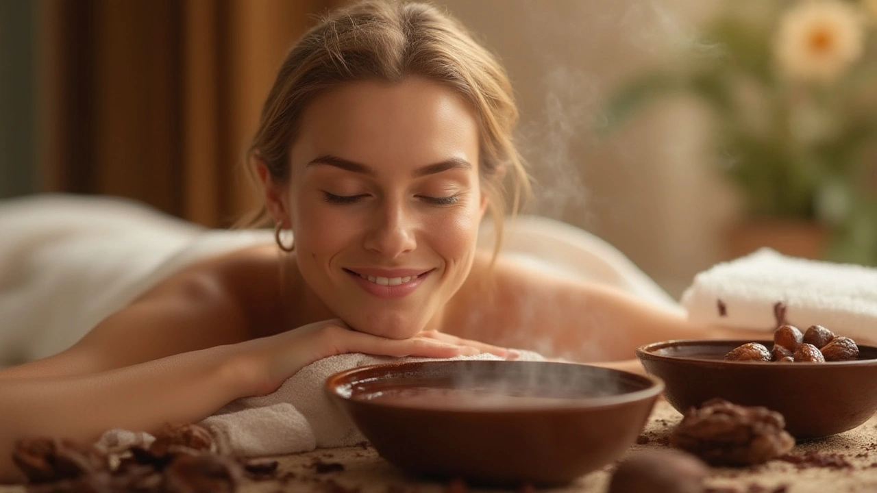 Čokoládová masáž: omlazení pokožky a luxusní wellness zážitek