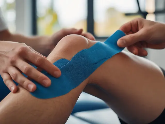 Jak tejpování pomáhá při bolestech kolen: Praktický průvodce
